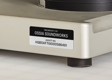 Order white asset tags online