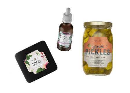 Printable square scalloped labels by the sheet from Avery