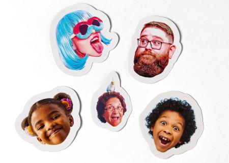 Order face stickers online