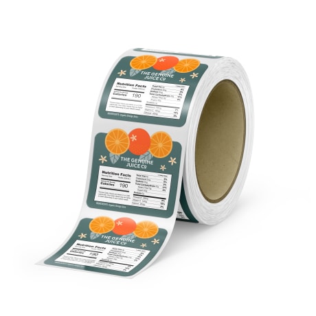 Custom Printed Roll Labels