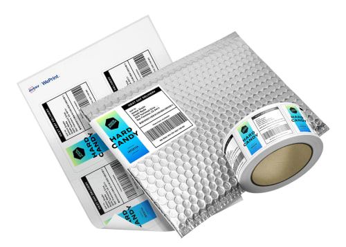 Order professionally printed shipping labels from Avery.