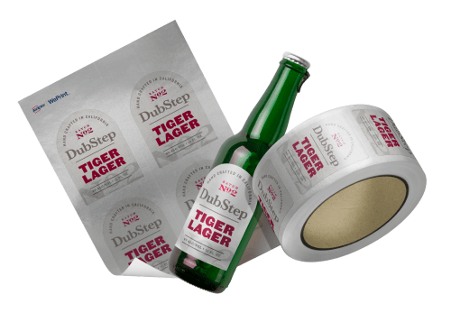 Order premium professionally printed bottle labels from Avery WePrint