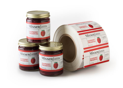 Order professionally printed jar labels from Avery