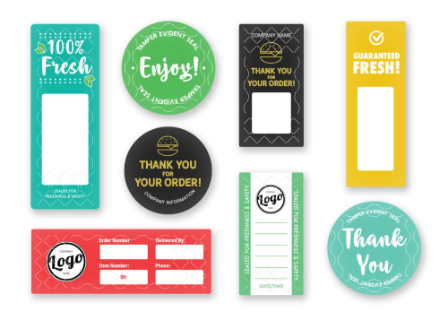 Food and Beverage Stickers