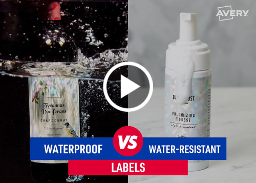 Waterproof Labels - Blank & Custom Online Labels