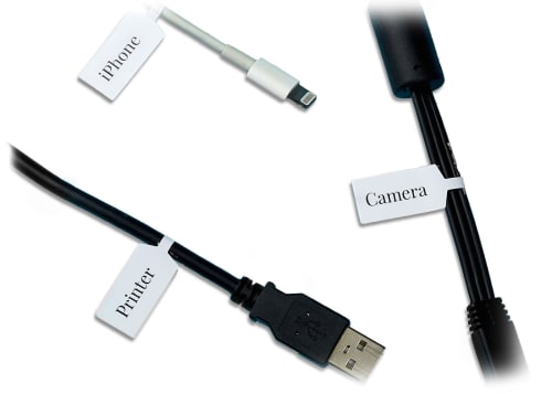Printable Wire Labels - Cable, Cord Labels | Avery