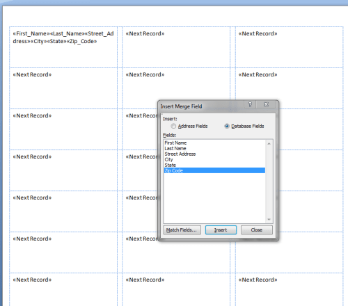 How Do I Import Data From A Spreadsheet Mail Merge Using Microsoft Word For Windows Avery Com