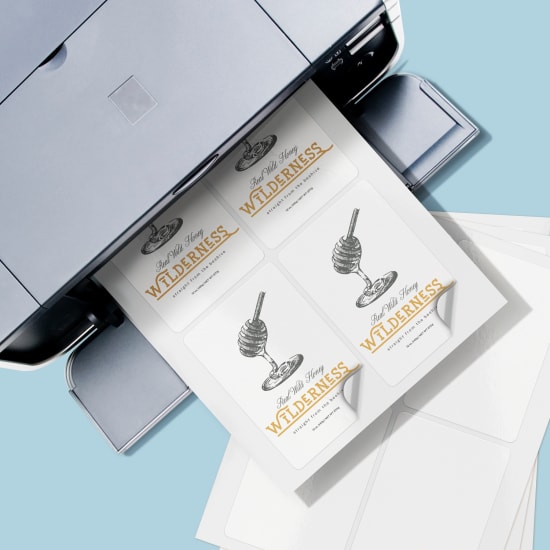 Blank Removable Labels