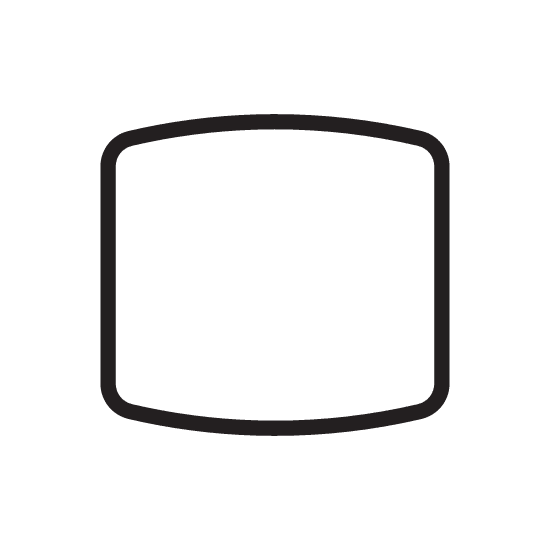 Blank Arched Square Labels