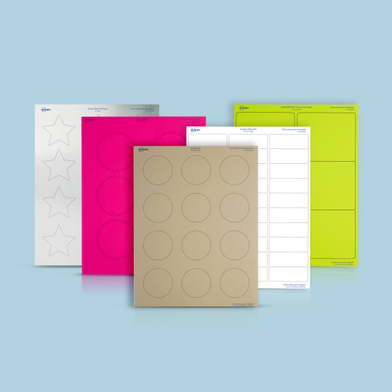 Blank Label Materials