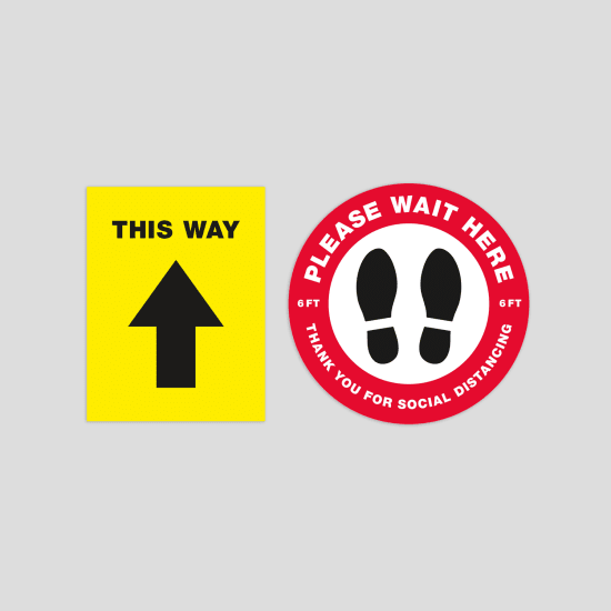 Preprinted Floor Decals