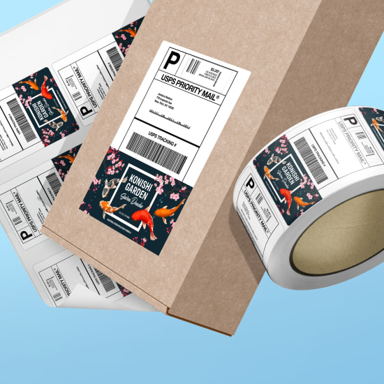 Shipping Labels - Blank or Custom Printed