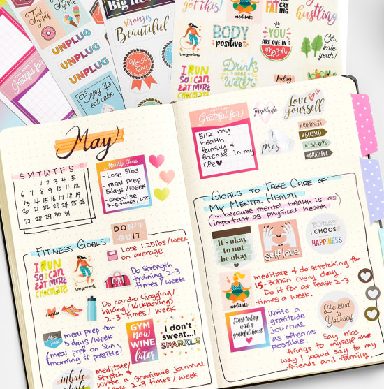 7 Ways To Add Some SPARKLE To Your Bullet Journal, Foiling and Glitter  Techniques