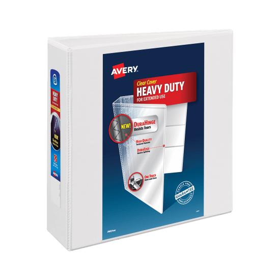 Image of Avery Heavy Duty White 3 inch Binder