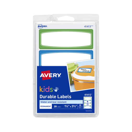 Image of Avery pack of Kids Labels