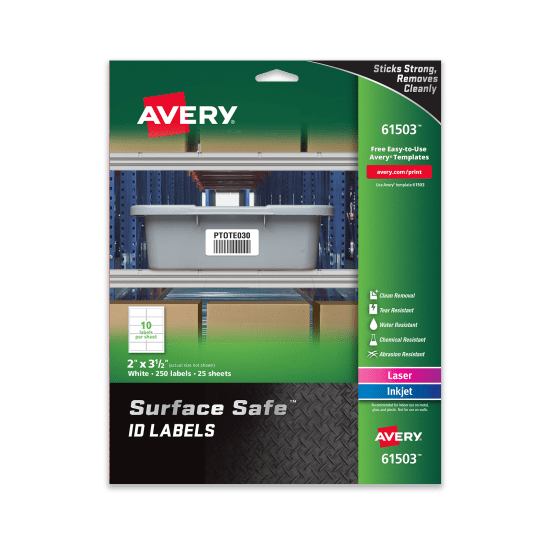 A green package of Avery 61503 2
