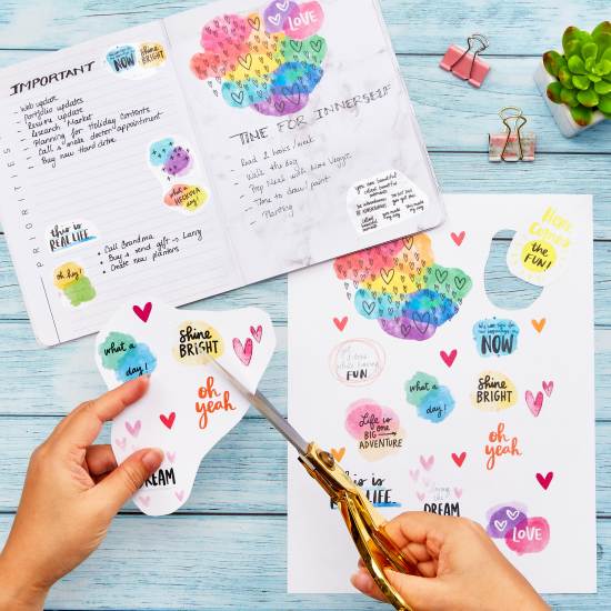 How to Make DIY Planner Stickers