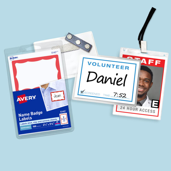 Name badges outlet