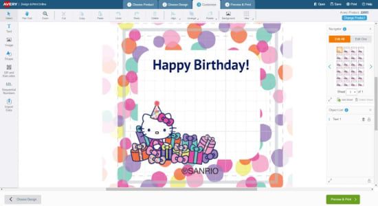 how to create hello kitty planner stickers averycom