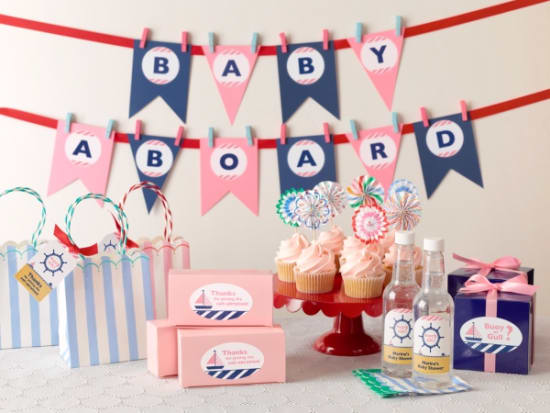 Baby Shower Decorations Girl, Gender Reveal Decorations, Baby Shower D