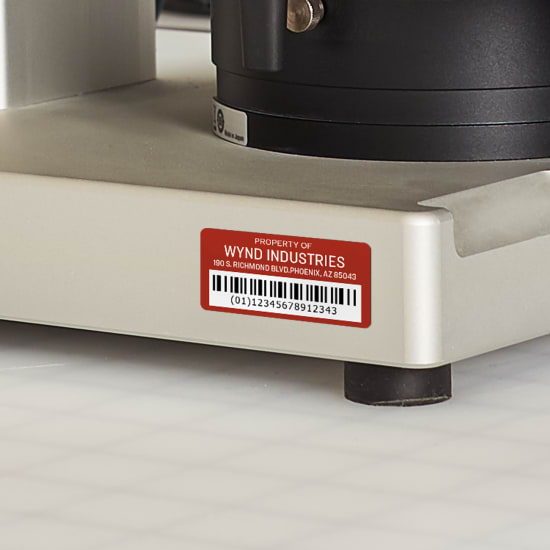 PermaTrack® White Asset Tags