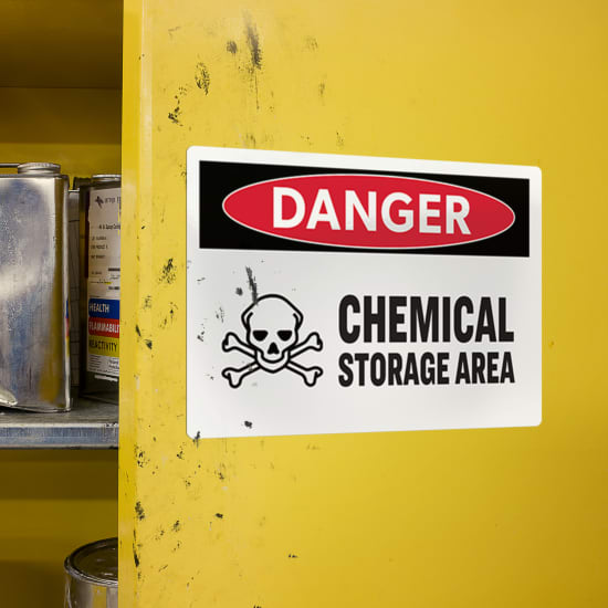 Custom Safety Labels & Signs