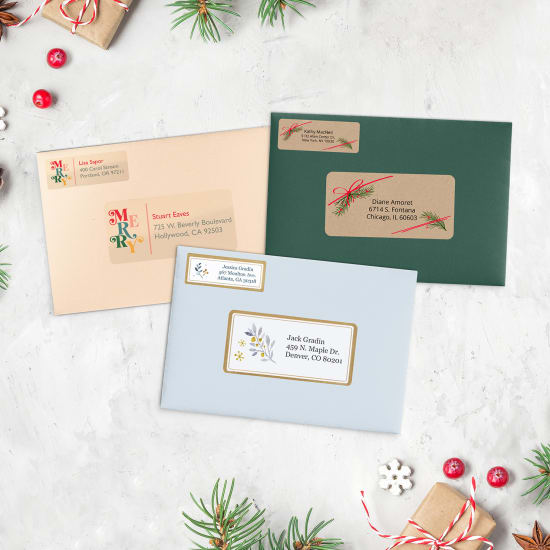 Christmas Address Label Tips