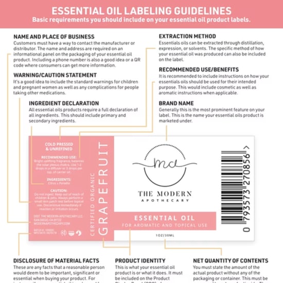 Essential Oil Guidelines