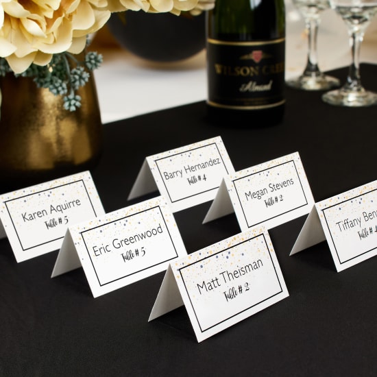 Free Wedding Place Card Templates