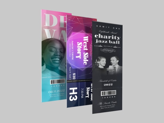 Custom Printed Tickets