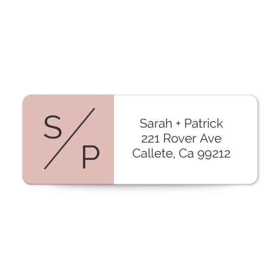 Address Label for Wedding Invitations, Foil Printed Transparent Addres –  World of Wedding Co.