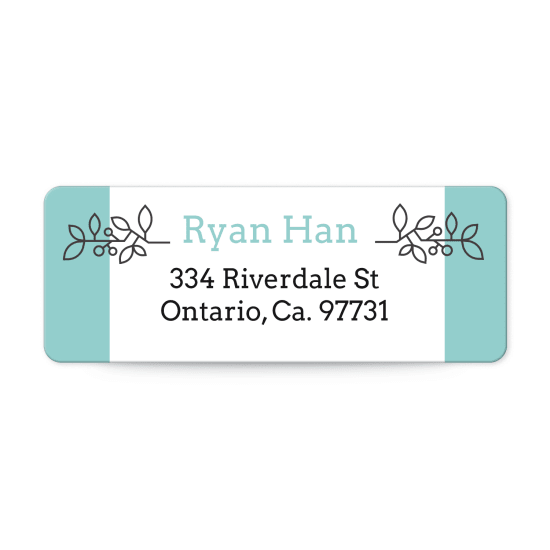 Printable Envelope Address Labels, Editable Wedding Address Label