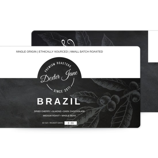 2-1/4" x 7-3/4" Rectangle Label