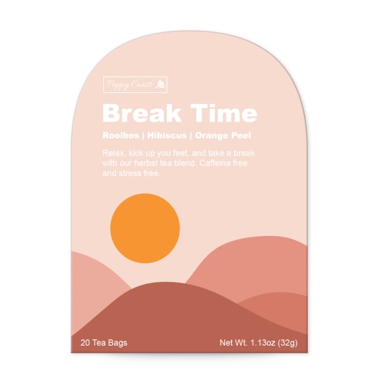 4-3/4" x 3-1/2" Arch Label