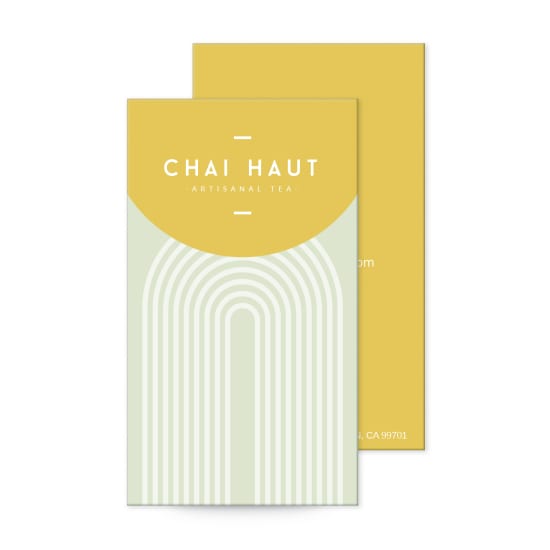 3-1/2" x 2" Business Card