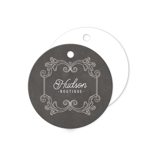 2" Round Tag