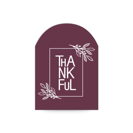 4-3/4" x 3-1/2" Arch Label