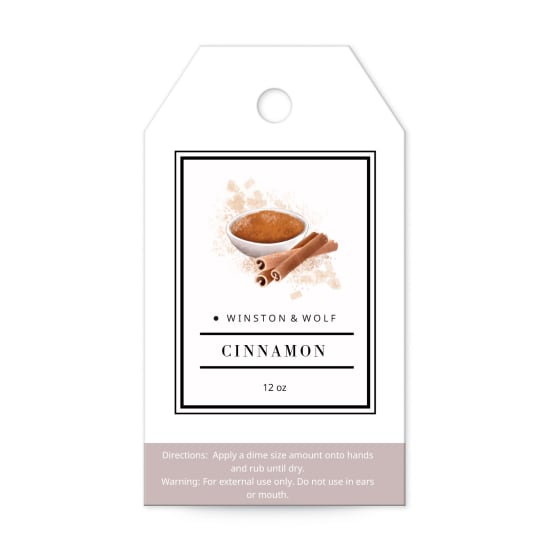 3-1/2" x 2" Banner Tag