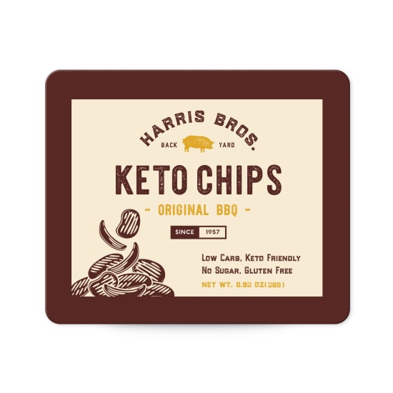 3-1/3" x 4" Rectangle Label