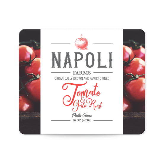 3-1/3" x 4" Rectangle Label