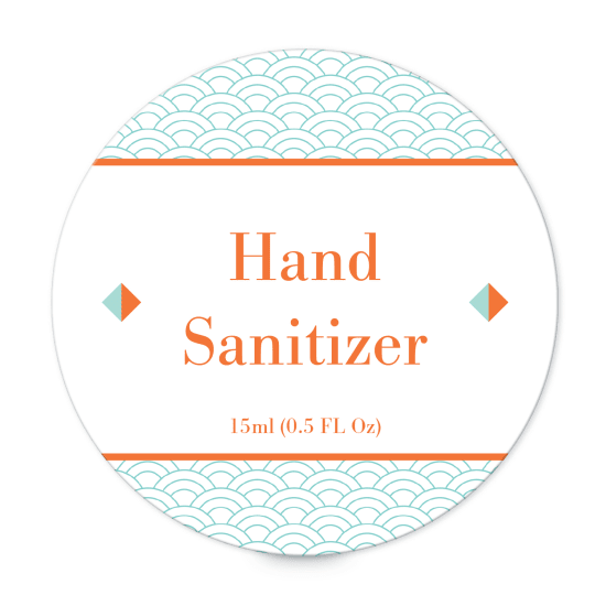 bath and body works hand sanitizer label size