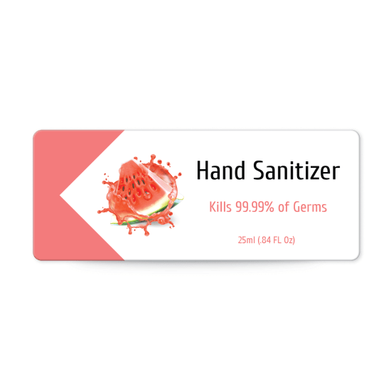 Soap & Hand Sanitizer Labels - Blank or Custom Printed ...