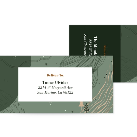 2" x 6" Rectangle Label