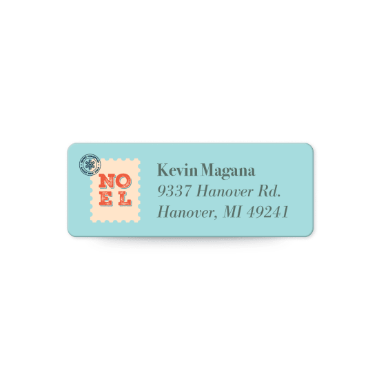 1" x 2-5/8" Address Label