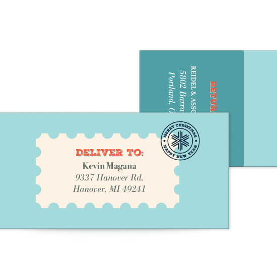 2" x 6" Rectangle Label