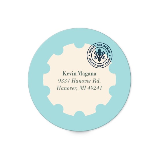2" Round Label