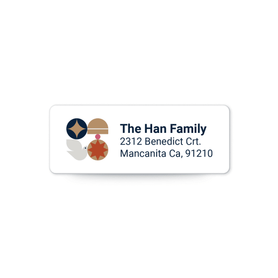 1" x 2-5/8" Address Label