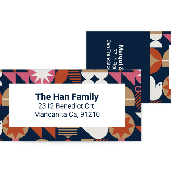 2" x 6" Rectangle Label