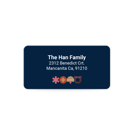 2" x 4" Rectangle Label