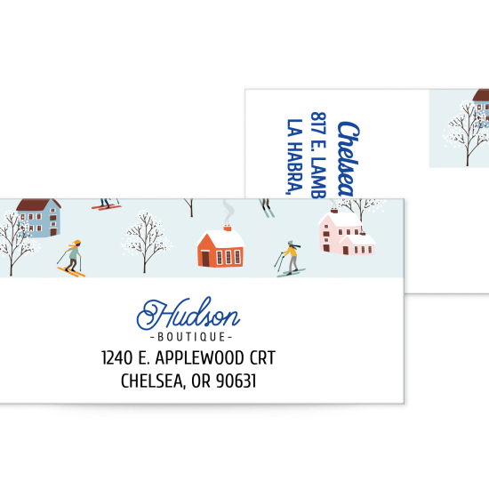 2" x 6" Rectangle Label